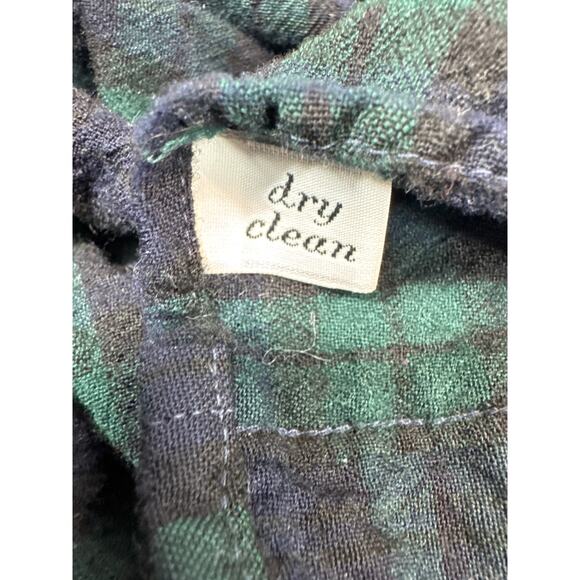 Vintage Pendleton Shirt 1980's Mens Green Blue Wool Tartan USA Made Size XXL - Picture 6 of 7